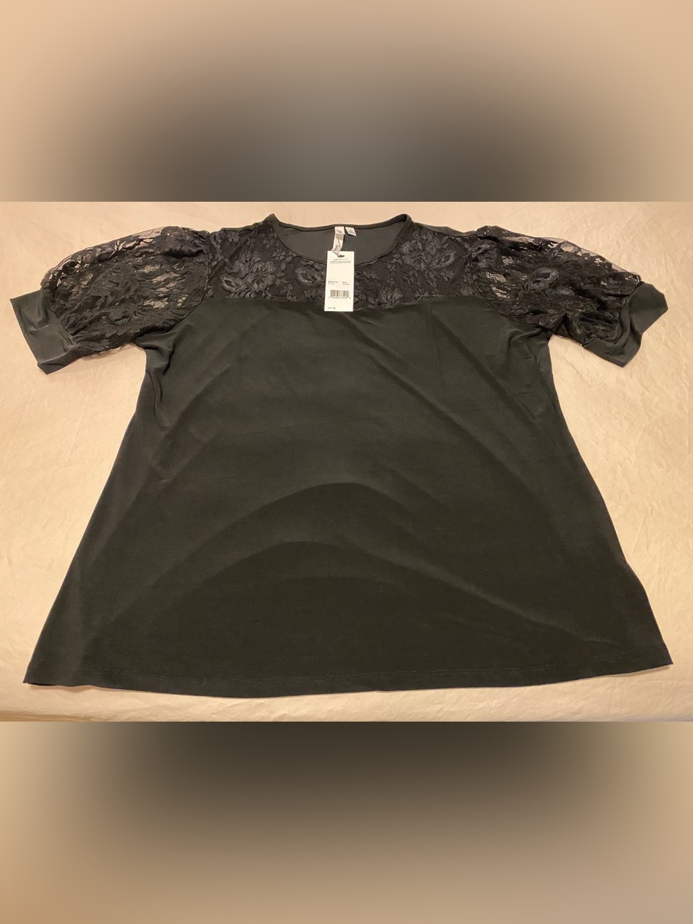 NY Collection Blouse Top Size XL Women’s New With Tags